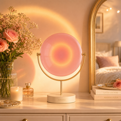 Aurexona Blush Halo Sunset Lamp