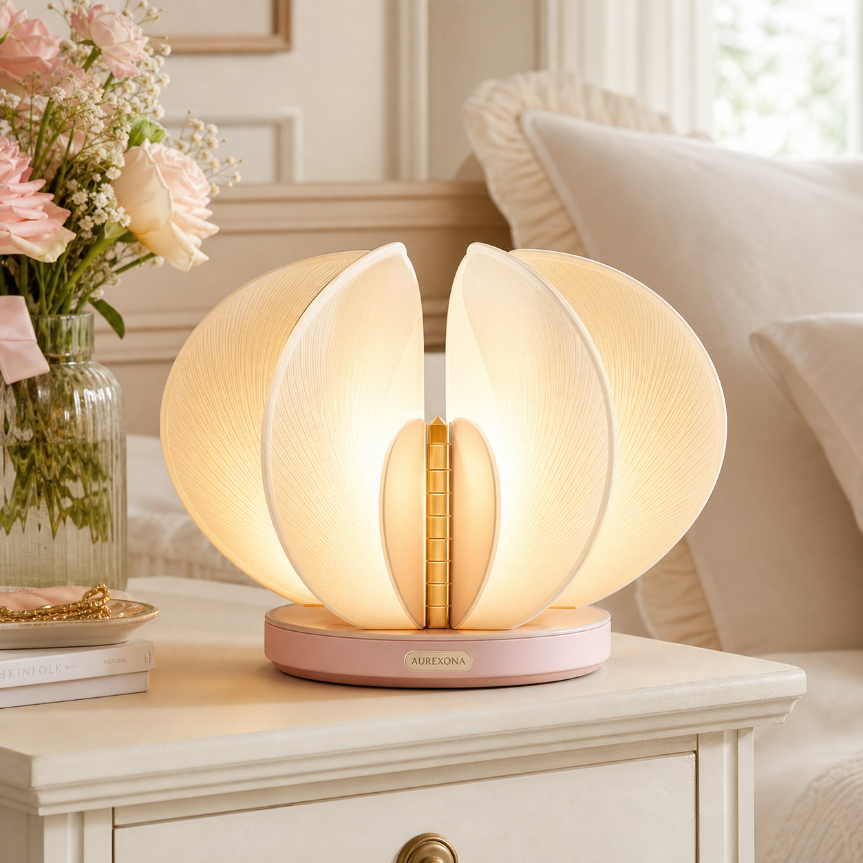 Aurexona Petal Glow Night Light
