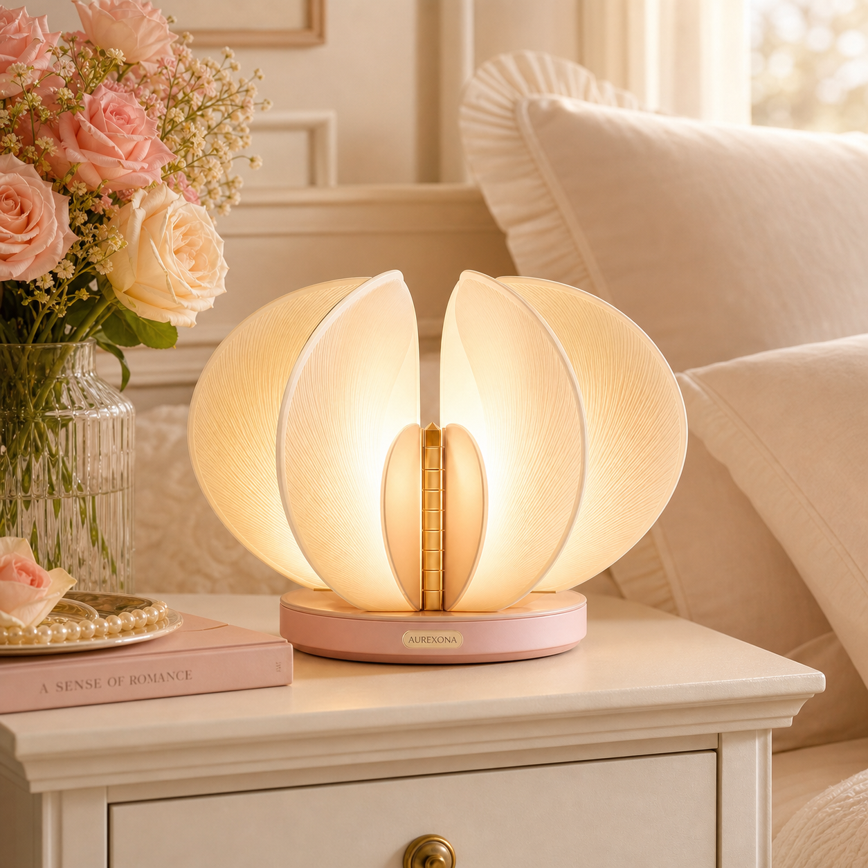 Aurexona Petal Glow Night Light