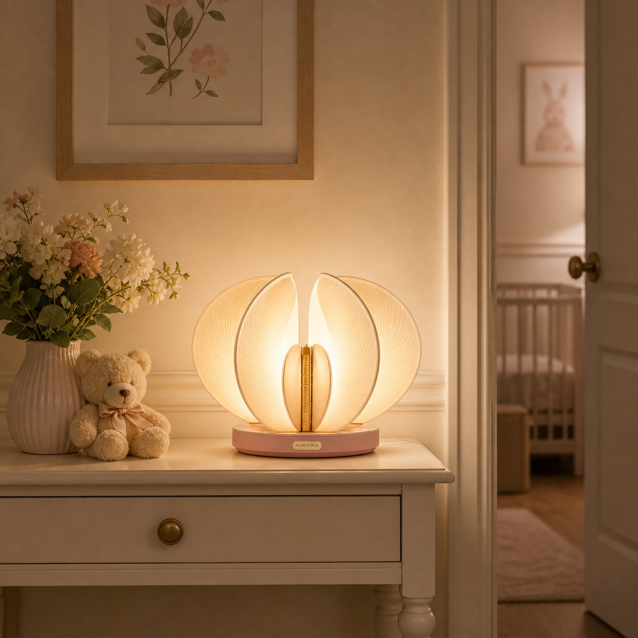 Aurexona Petal Glow Night Light