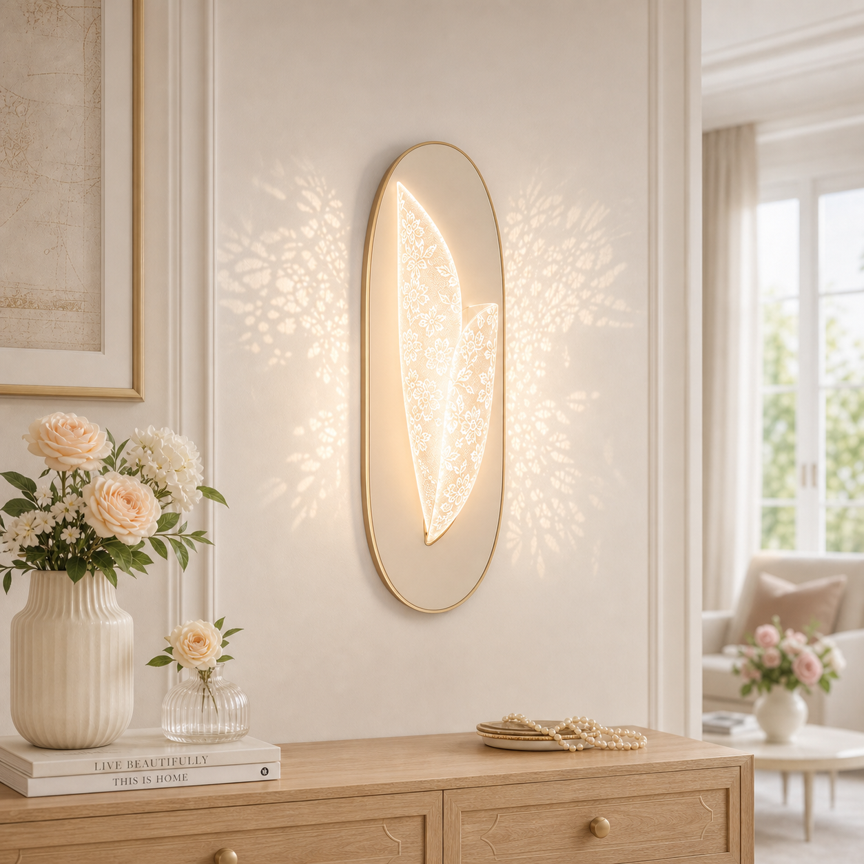 Aurexona Lacebeam Wall Accent Lamp