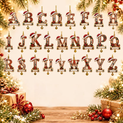 Personalized Christmas Initial & Name Ornament · 12